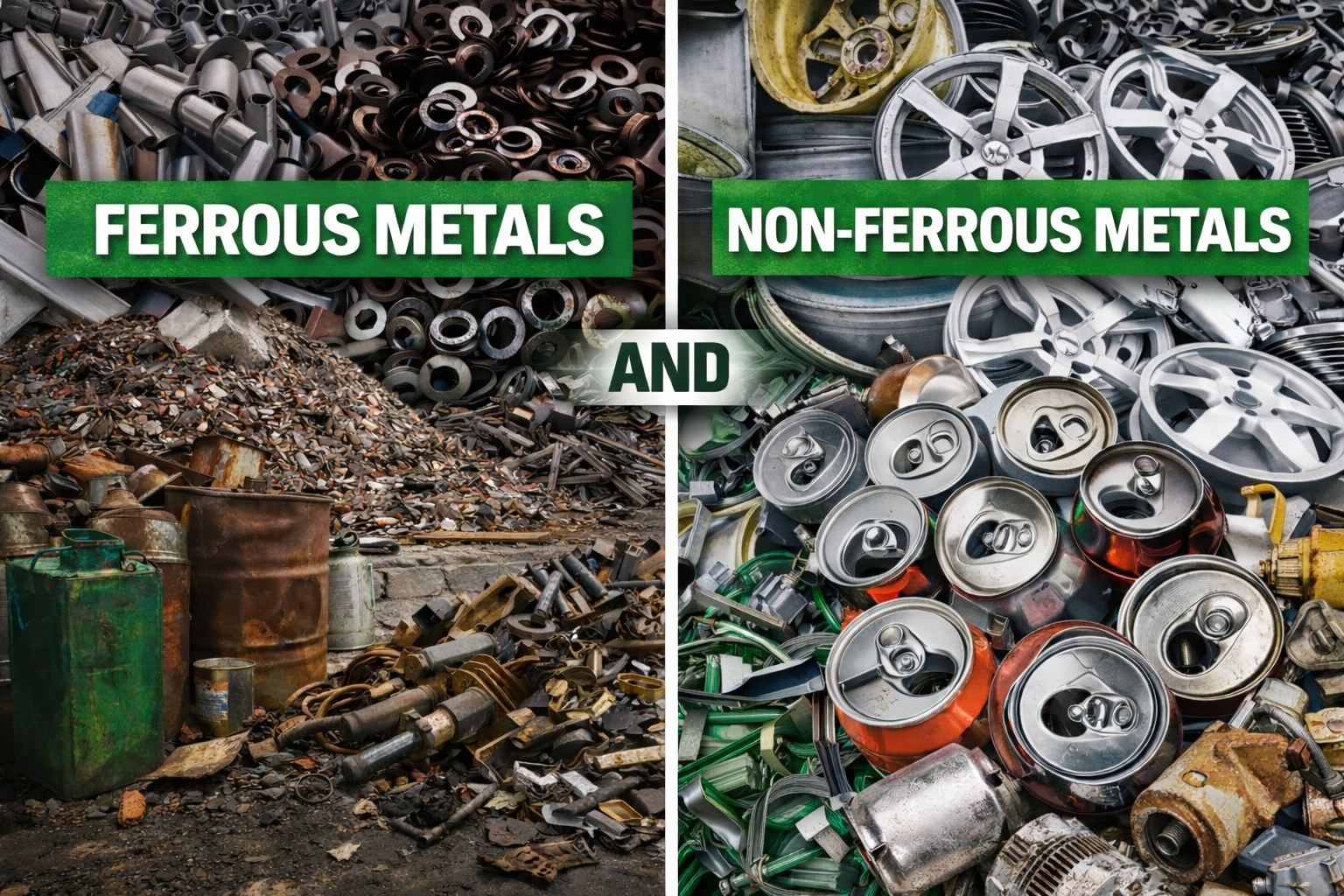 Ferrous and Non ferrous metals